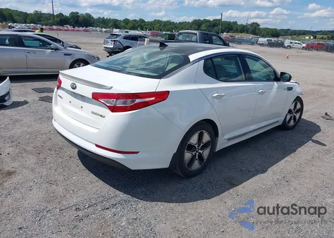 2013 Kia Optima Hybrid Ex z USA, uszkodzony, nr VIN KNAGM4AD3D5047167